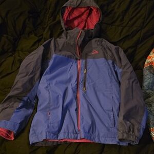 L.L. Bean Kids Jacket - Blue and Pink